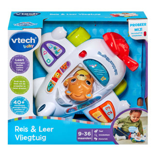 Vtech babyreisleervliegtuig