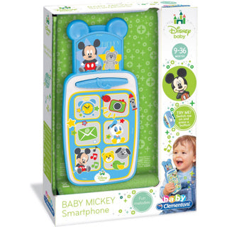 Babytelefoon mickey en minnie met licht en geluid