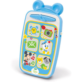 Babytelefoon mickey en minnie met licht en geluid