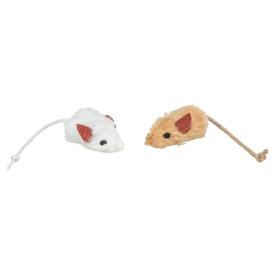 Trixie mouse set with catnip core plush