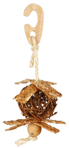 Trixie Willow Ball on Sisal Rope