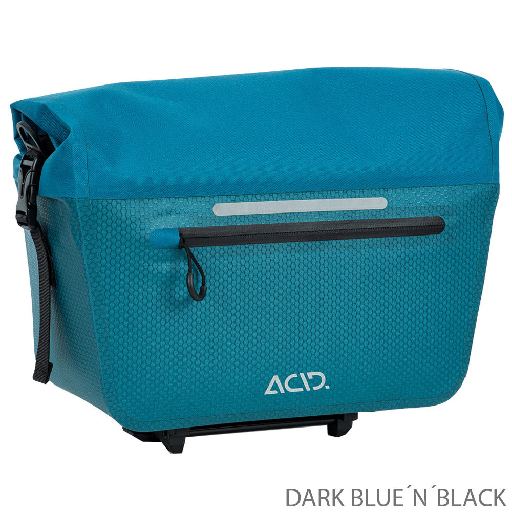 Acid trunk pro 14 rilink bicycle bag | flame´n´black