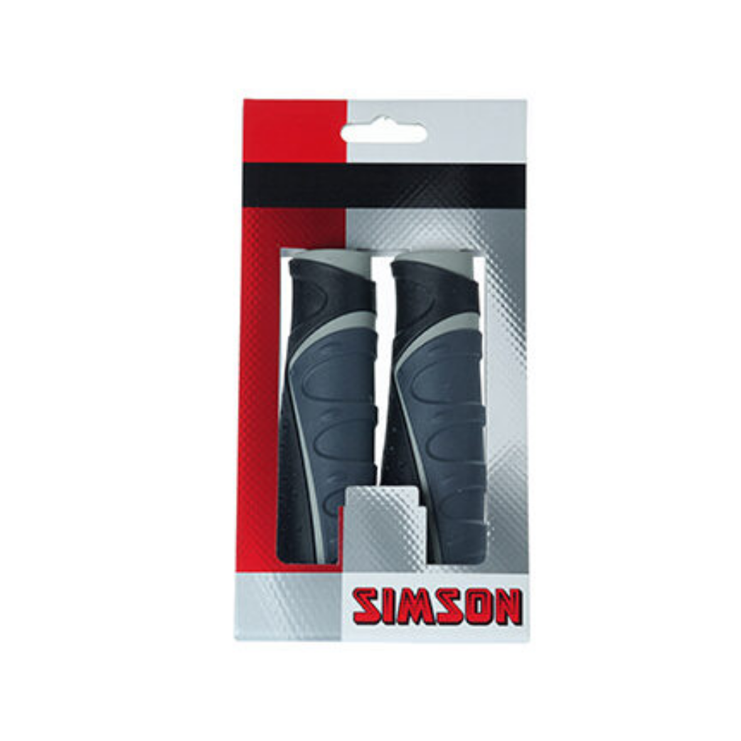 Simson Grips Comfort type Gazelle noir-gris