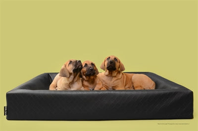 Bia bed hondenmand origineel vierkant zwart