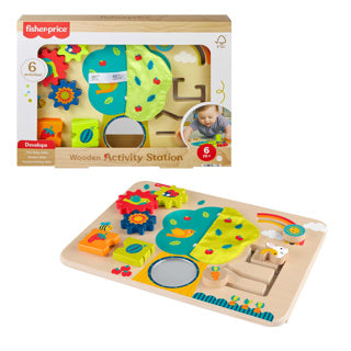 Fisher price hout activiteiten bord