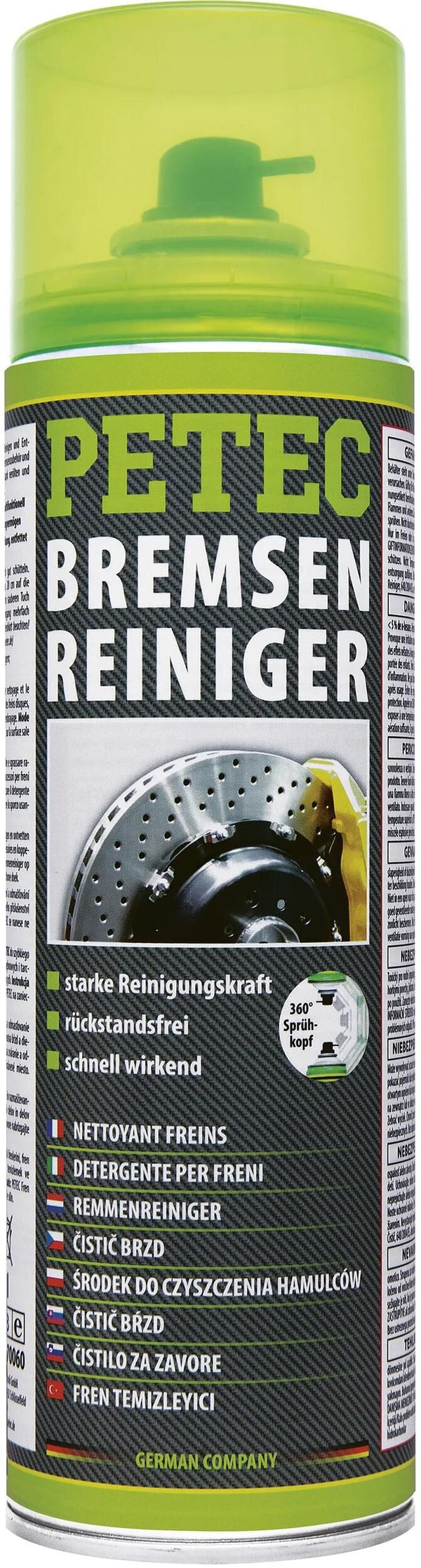 Petec remreiniger brake cleaner 500 ml