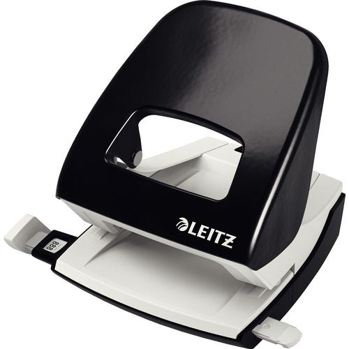 2-gaats perforator leitz 5008 8cm zwart