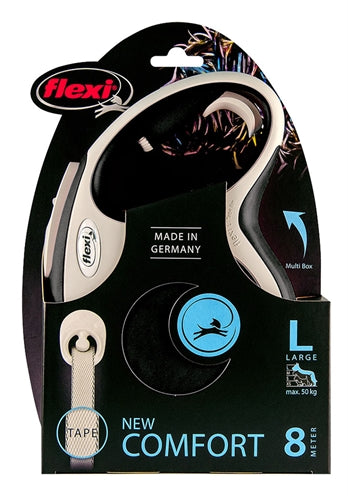 Flexi Rollijn nieuw comforttape zwart