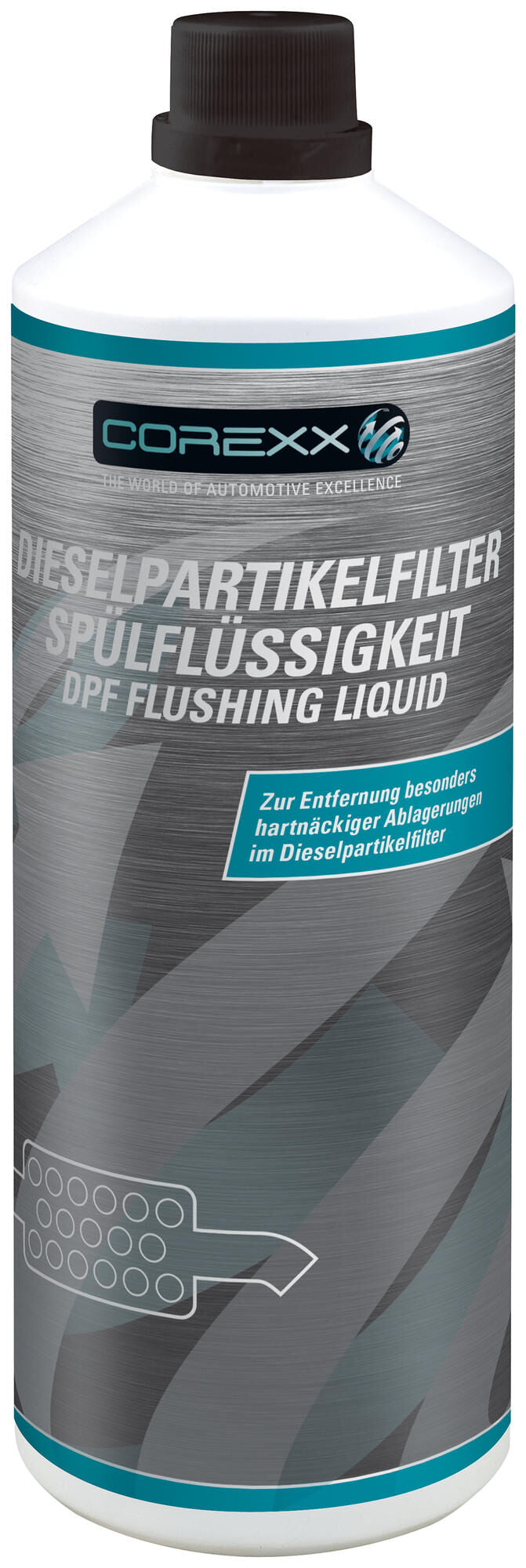 Corexx additief spoelvloeistoffen voor dpf . dpf flushing liquid 1 l