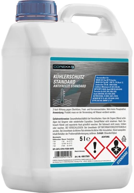 Corexx kühlerschutz standard g11 standard anti-freeze 5 l (g11)