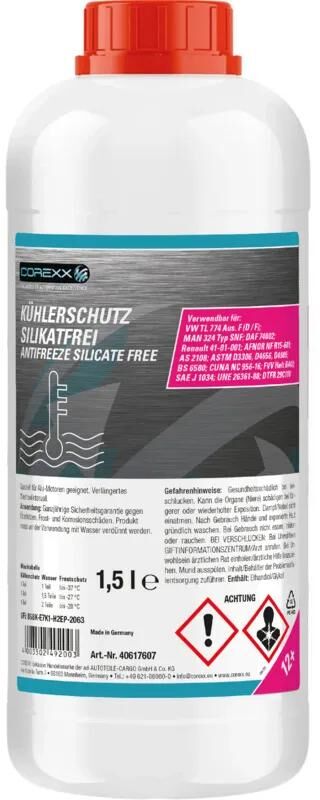 Corexx kühlerschutz silikatfrei g12+ silicate-free anti-freeze (g12+) 1.5 l