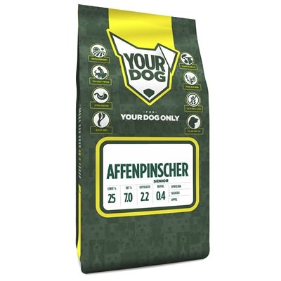 Uw hond affenpinscher senior