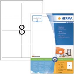 Herma etiketten wit 97x67.7 premium a4 800 st.
