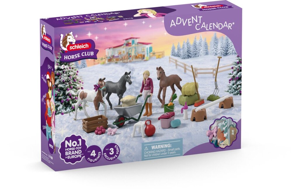 Schleich 99178 advent calendar horse club 2025