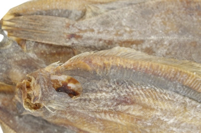 Snurk gedroogde scholl