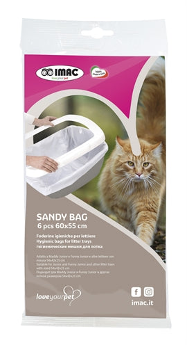 Imac Litter Tray Bag Sandy for Litter Trays 62x46x30 cm