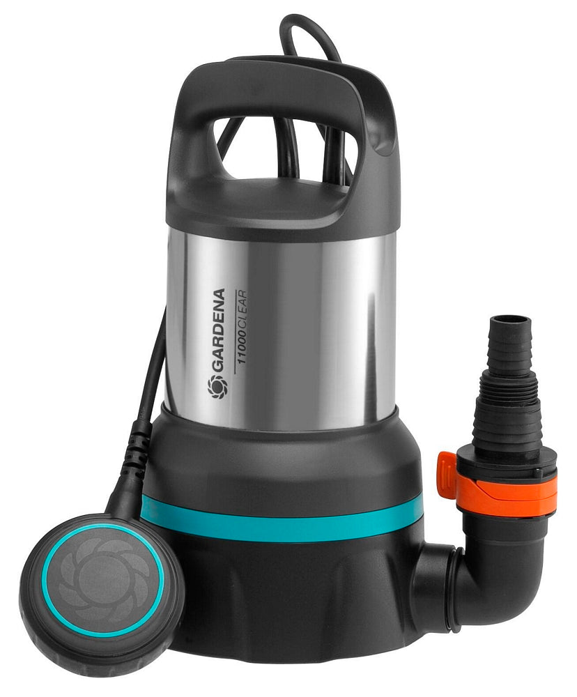 Gardena dompelpomp 11000 dompel- en drukpompen (zwart roestvrij staal, 9032-20)