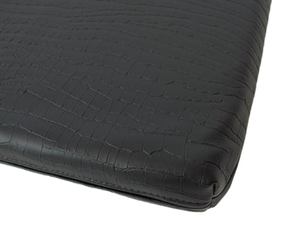 Bia bedmatras ligbed croco zwart