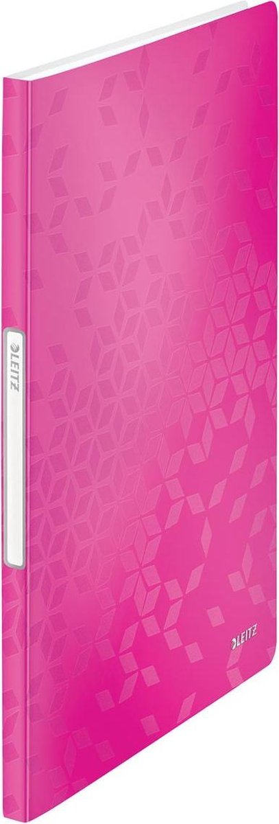 Leitz wow showalbum formaat 21 x 297 cm (a4) roze
