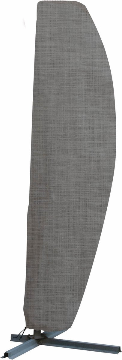 Eurotrail waterdichte zweefparasolhoes xl cantonic 250x70cm grijs