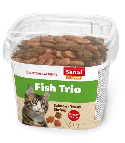 Sanal Meerval trio snacks beker
