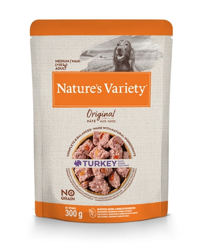 Natures Variety Original Adult Medium Maxi Pouch Kalkoen zonder granen