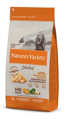 Natures Variety geselecteerde volwassen middelgrote scharrelkip