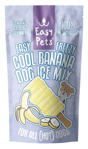 Easypets easy freezy dog ​​ijs hondenijs banaan