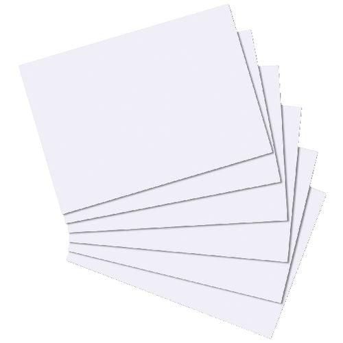Indexkaarten herlitz a4 wit