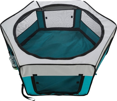 Trixie indoor rodent run turquoise grey