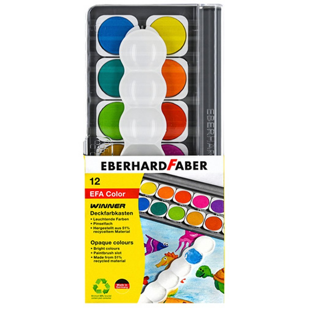 Eberhard faber ef-578312 verfdoos winnaar 12 kleuren