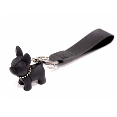 Croci sleutelhanger bulldog zwart