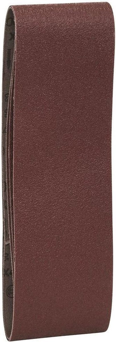 Bosch 3-delige schuurbandenset voor bandschuurmachines 75 x 533 mm - korrel 60; 80; 100