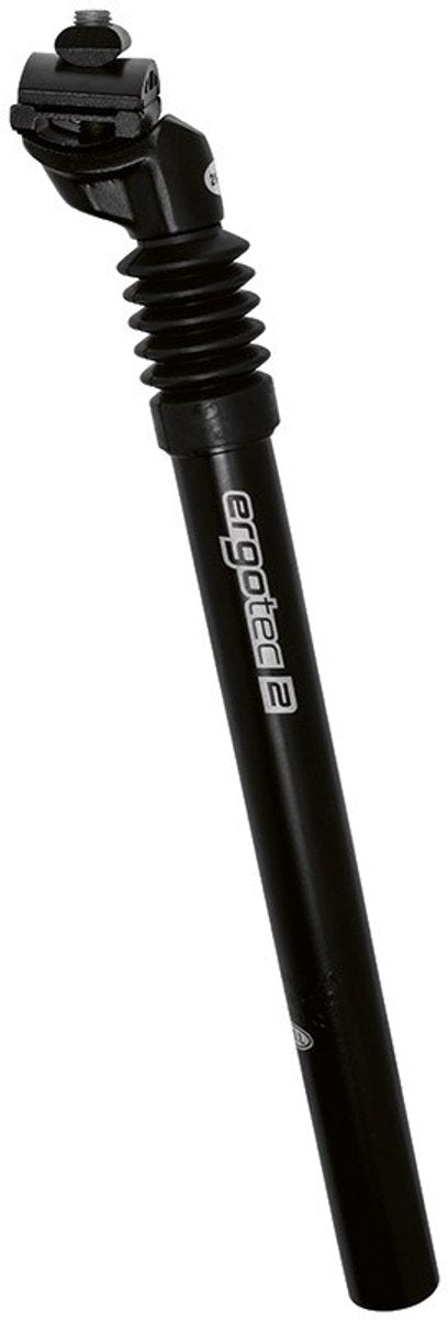 Ergotec zadelpen verend ATB SP-3.0 27,2 x 350 zwart