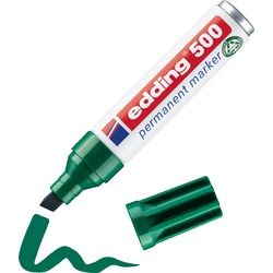 Permanent marker 500 edding 4-500004 2-7mm zwart schuine punt
