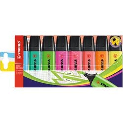 Stabilo tekstmarker boss original kleurenassortiment schuine punt 8 stuks
