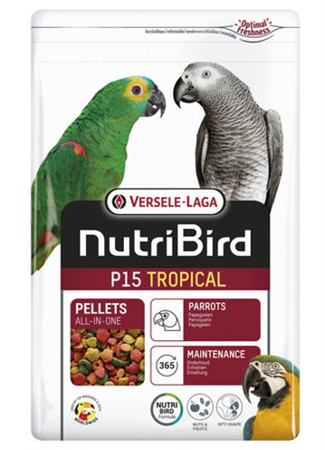 Nutribird P15 tropisch onderhoudsvoeder