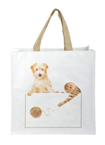 Hoppe Boodschappentas kiekeboe hond kat assorti