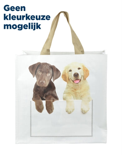 Hoppe Boodschappentas kiekeboe hond kat assorti