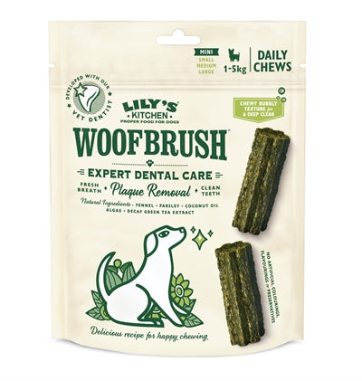 Lily's kitchen dog woofbrush dental care