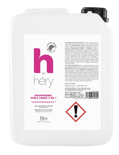 Hery H van hery shampoo hond voor lang haar