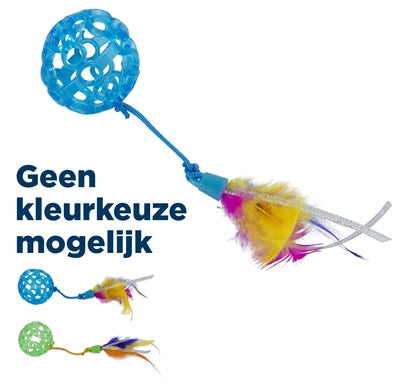 Jw cataction rooster bal met staart