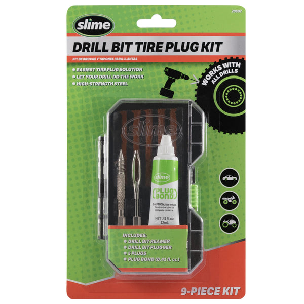 Slime boormachine bandenreparatieset voor off-highway banden