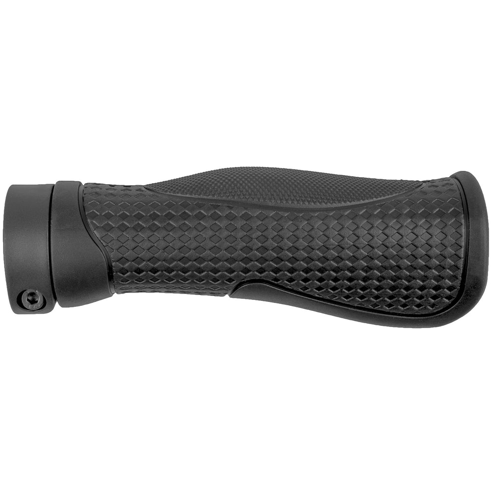 M-wave cloudbase handvatset 95 130mm met schroefbevestiging zwart
