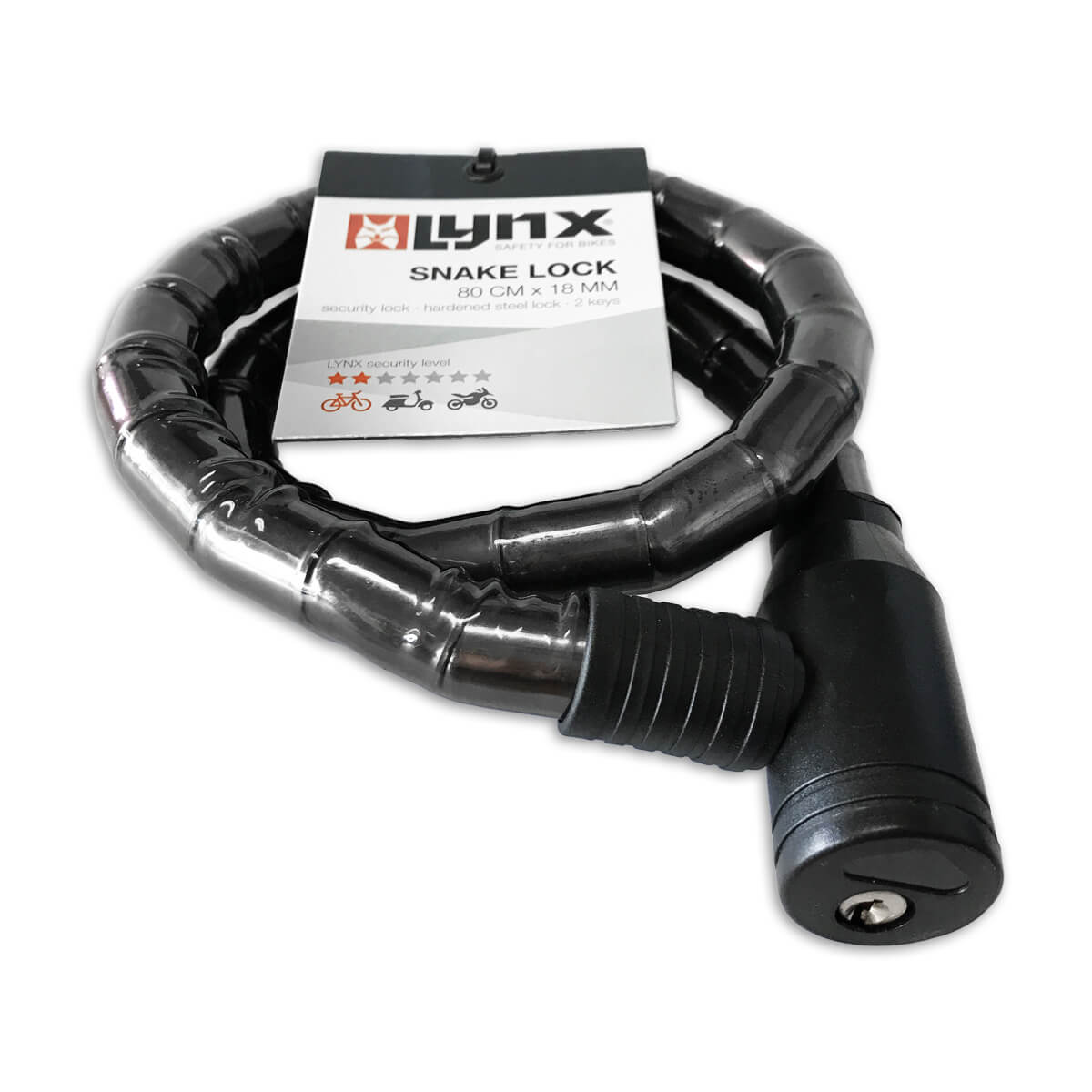 Slot Lynx kabelslot 18x800mm rook