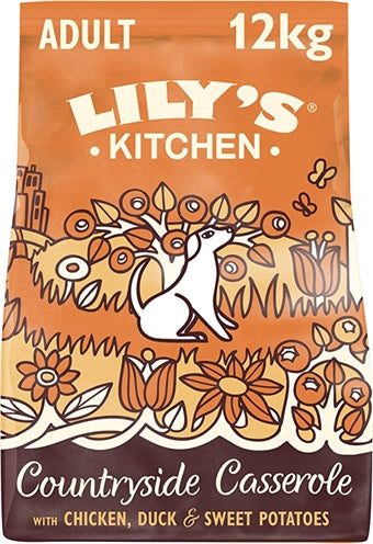 Lily's keuken hond volwassen kip eend plattelandsstoofpot
