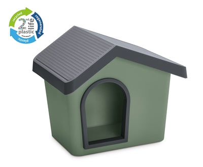 Imac Hondenhok zeus 70 2e leven gerecycled groen