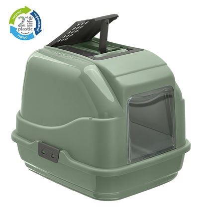 Imac Kattenbak easy cat 2e leven gerecycled groen