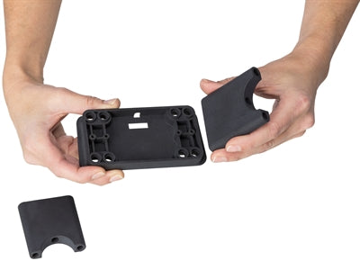 Trixie holder for handlebar bike basket black