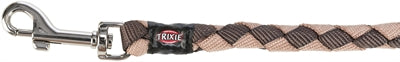 Trixie hondenriem cavo verstelbaar bruin beige